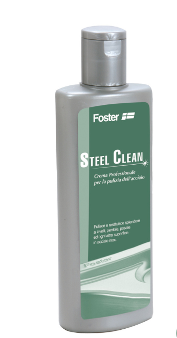 Foster steel clean